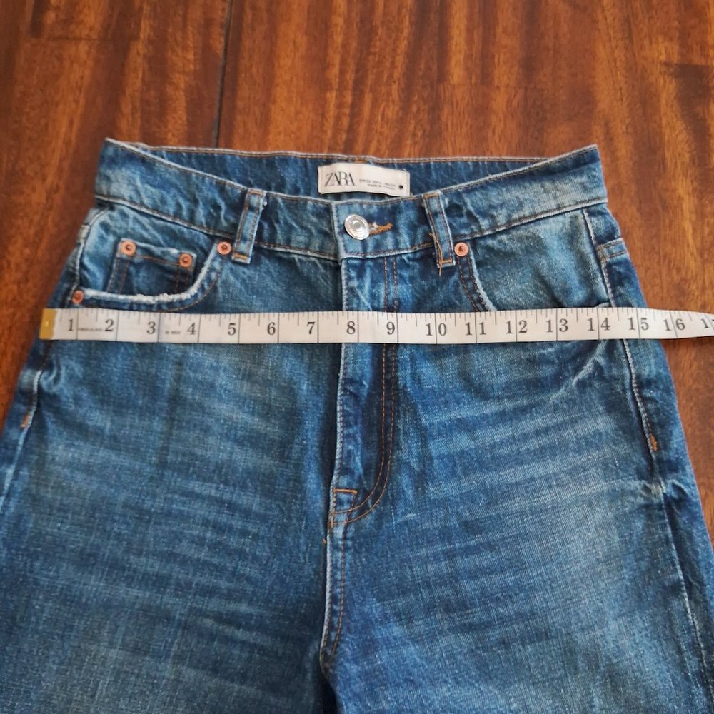 ZARA Vintage The 90's Full Length Jeans 2 - Picture 3 of 14